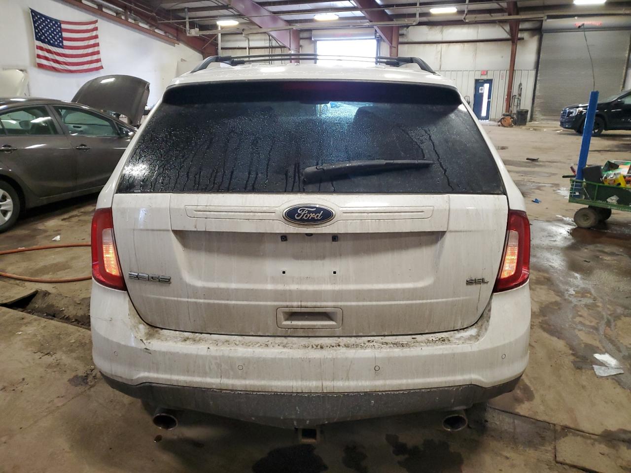 2013 Ford Edge VIN 2FMDK3JC9DBB52171 Copart auction photo, front end damage thumbnail 6
