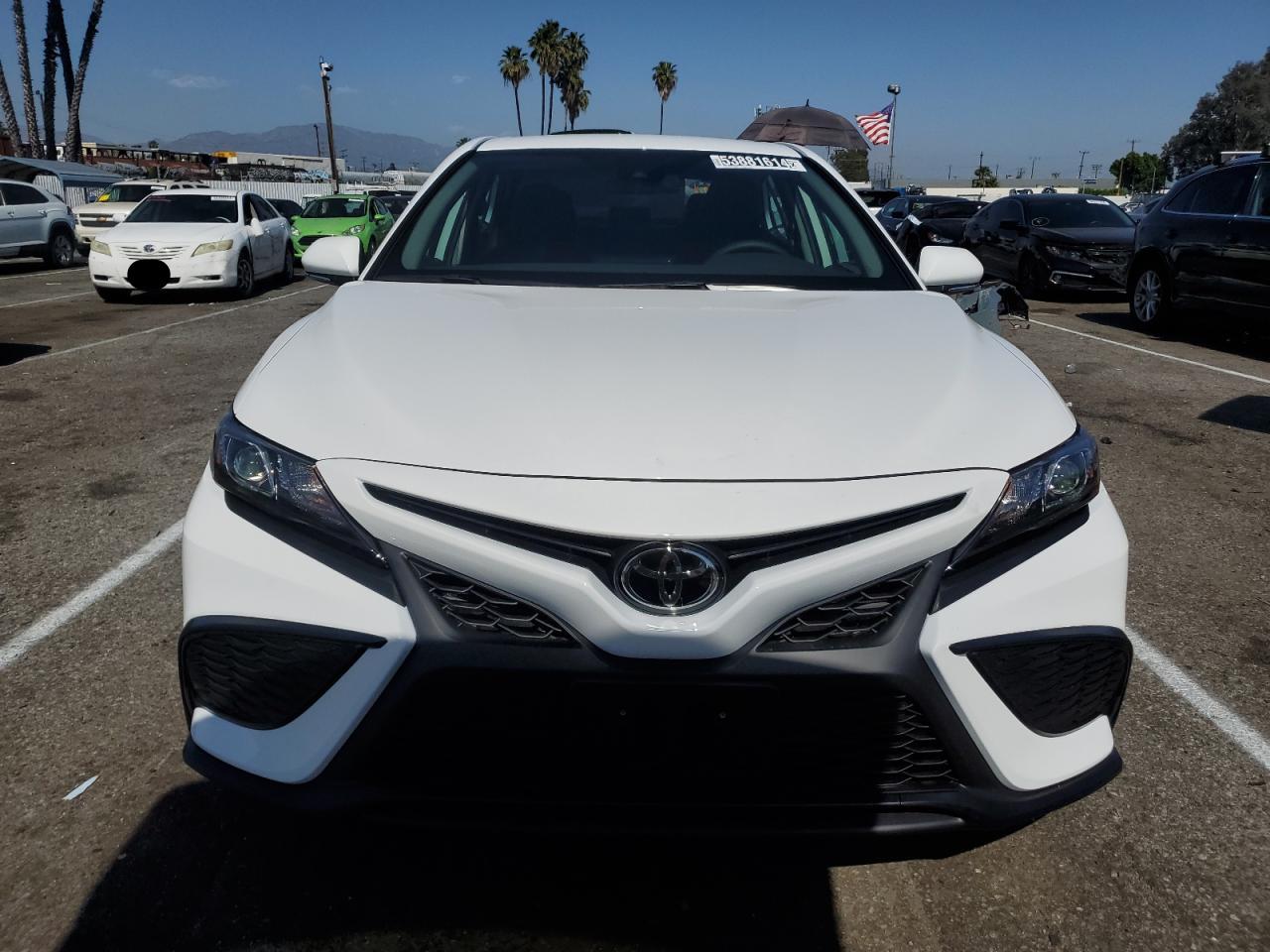 2024 Toyota Camry VIN 4T1G11AK8RU909378 Copart auction photo, minor dent/scratches damage thumbnail 5