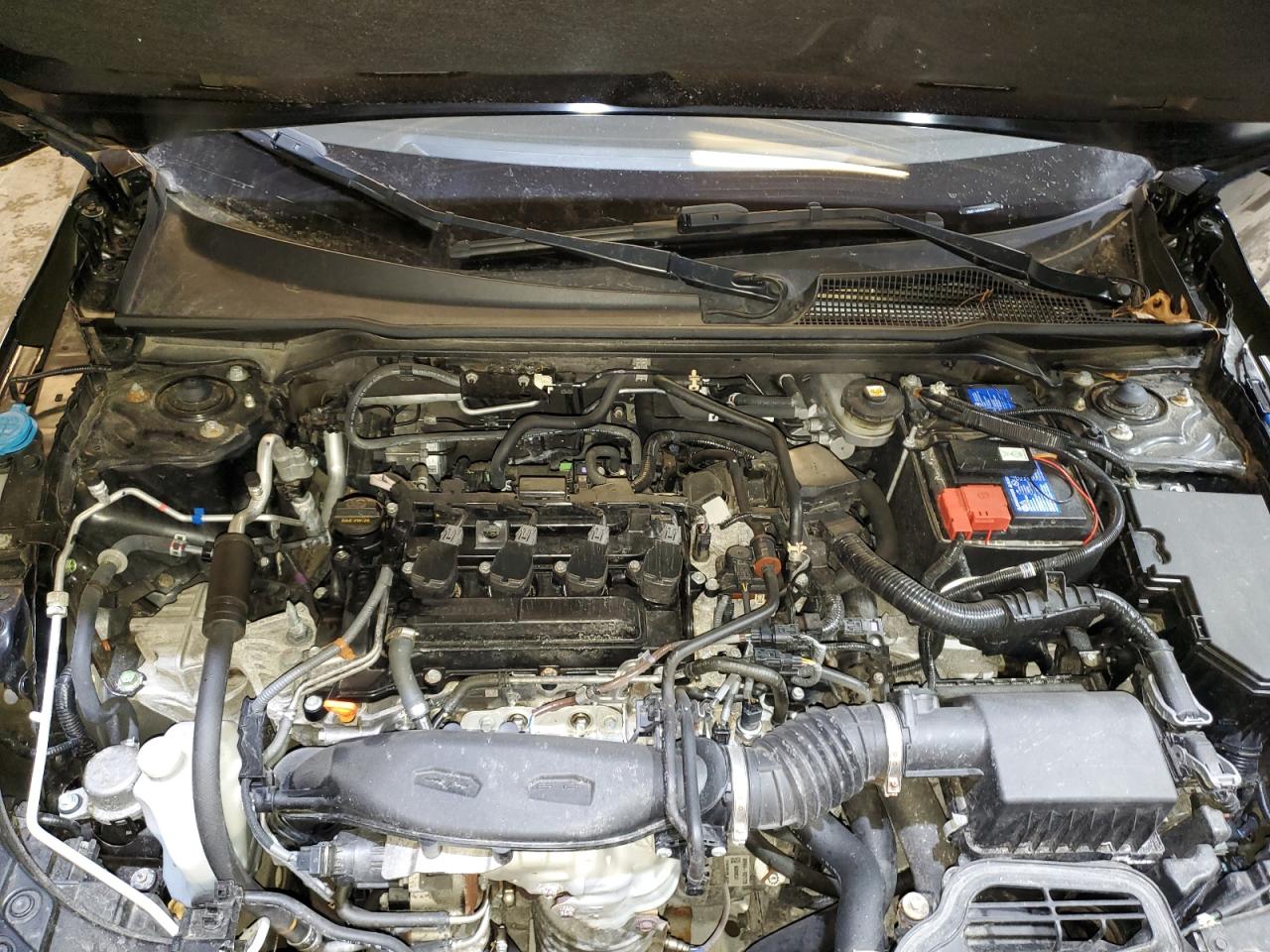 2022 Honda Civic VIN 19XFL1H83NE020517 Copart auction photo, front end / side damage thumbnail 11