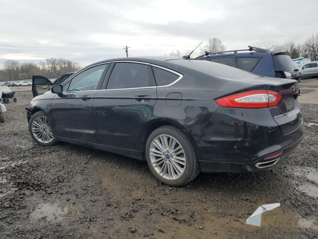 2014 Ford Fusion VIN 3FA6P0H97ER112123 Copart auction photo, front end damage thumbnail 2