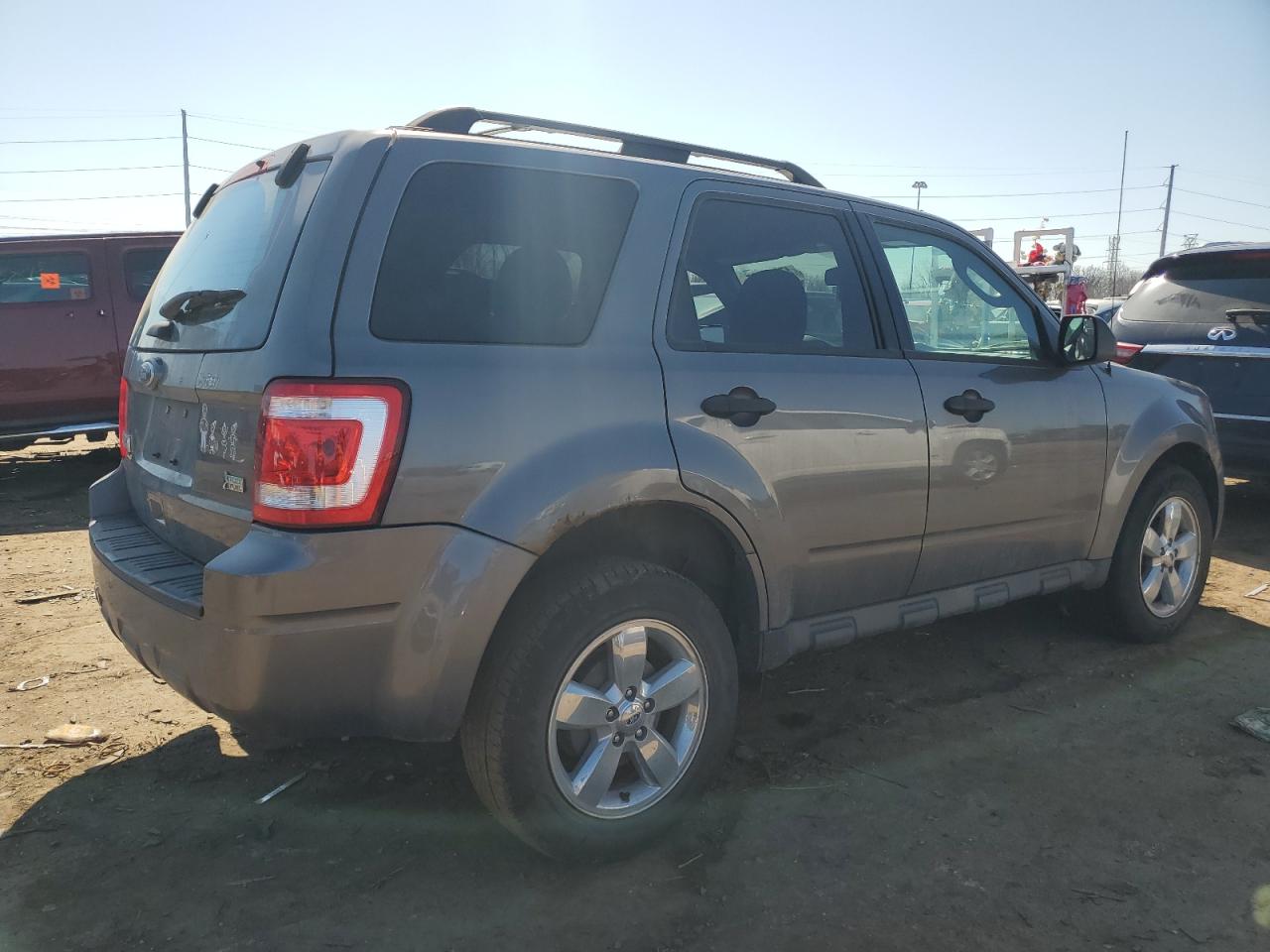2012 Ford Escape VIN 1FMCU9DG8CKA05660 Copart auction photo, front end damage thumbnail 3