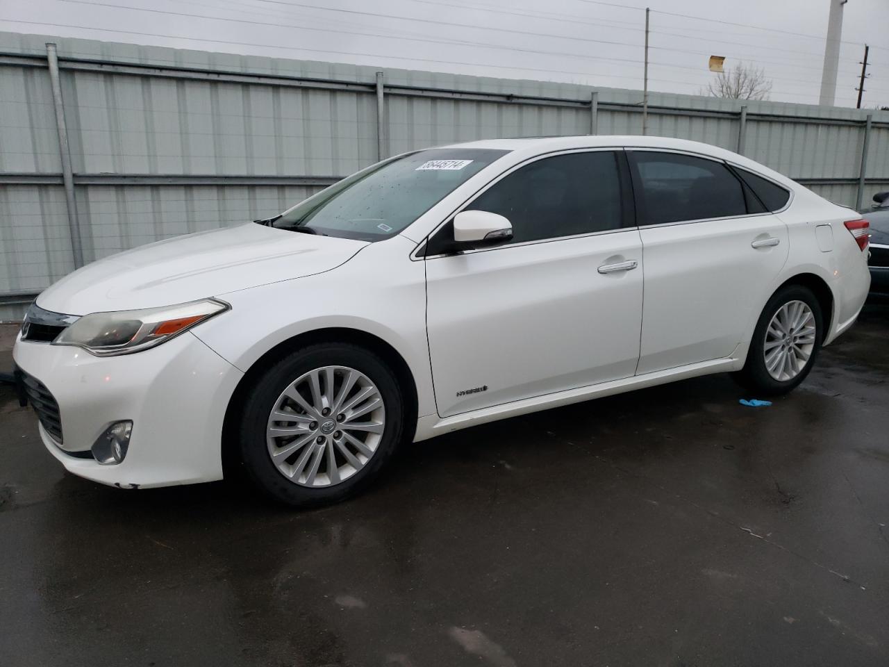 2015 Toyota Avalon VIN 4T1BD1EB4FU047610