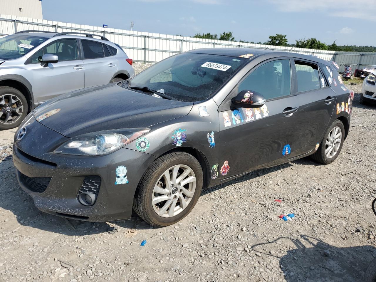 2013 Mazda 3 VIN JM1BL1MP1D1821430