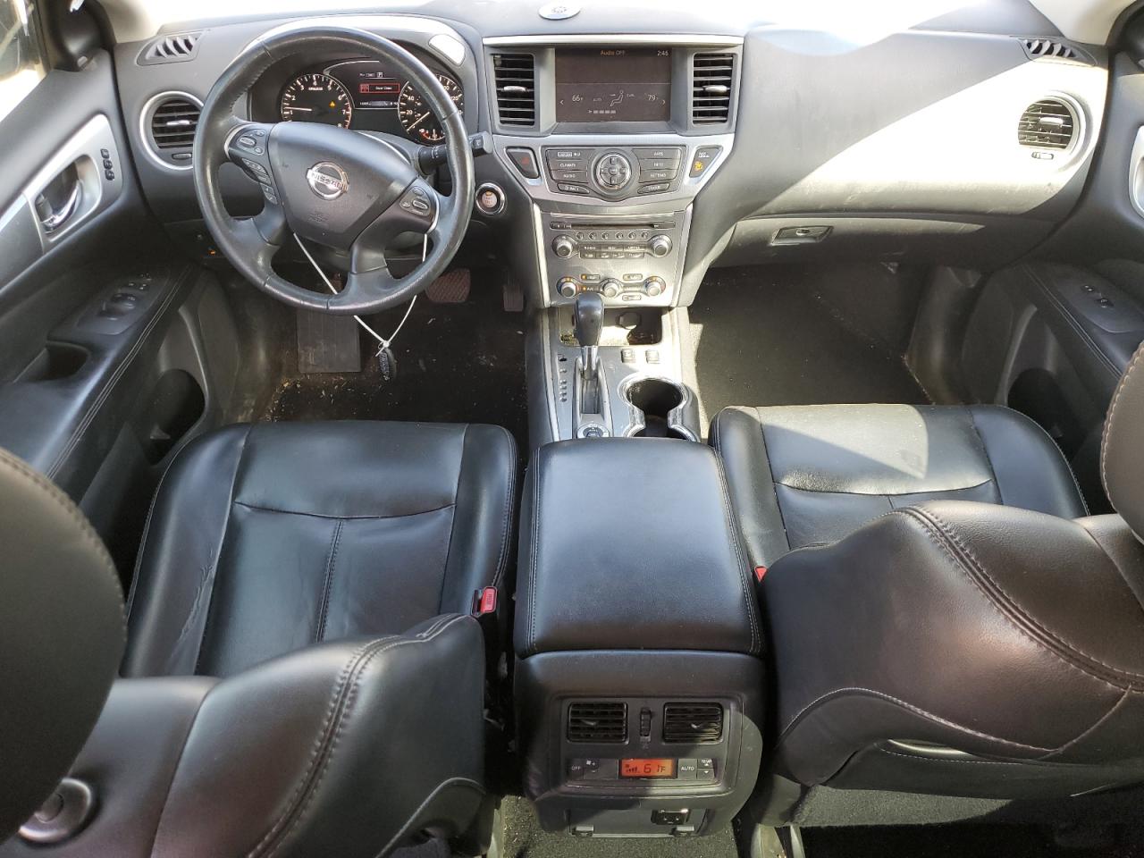 2017 Nissan Pathfinder VIN 5N1DR2MM9HC661225 Copart auction photo, rear end damage thumbnail 8