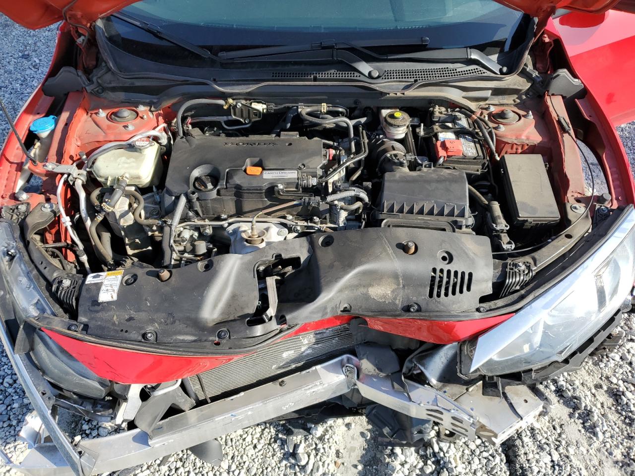 2016 Honda Civic VIN 2HGFC2F73GH515258 Copart auction photo, front end / minor dent/scratches damage thumbnail 11