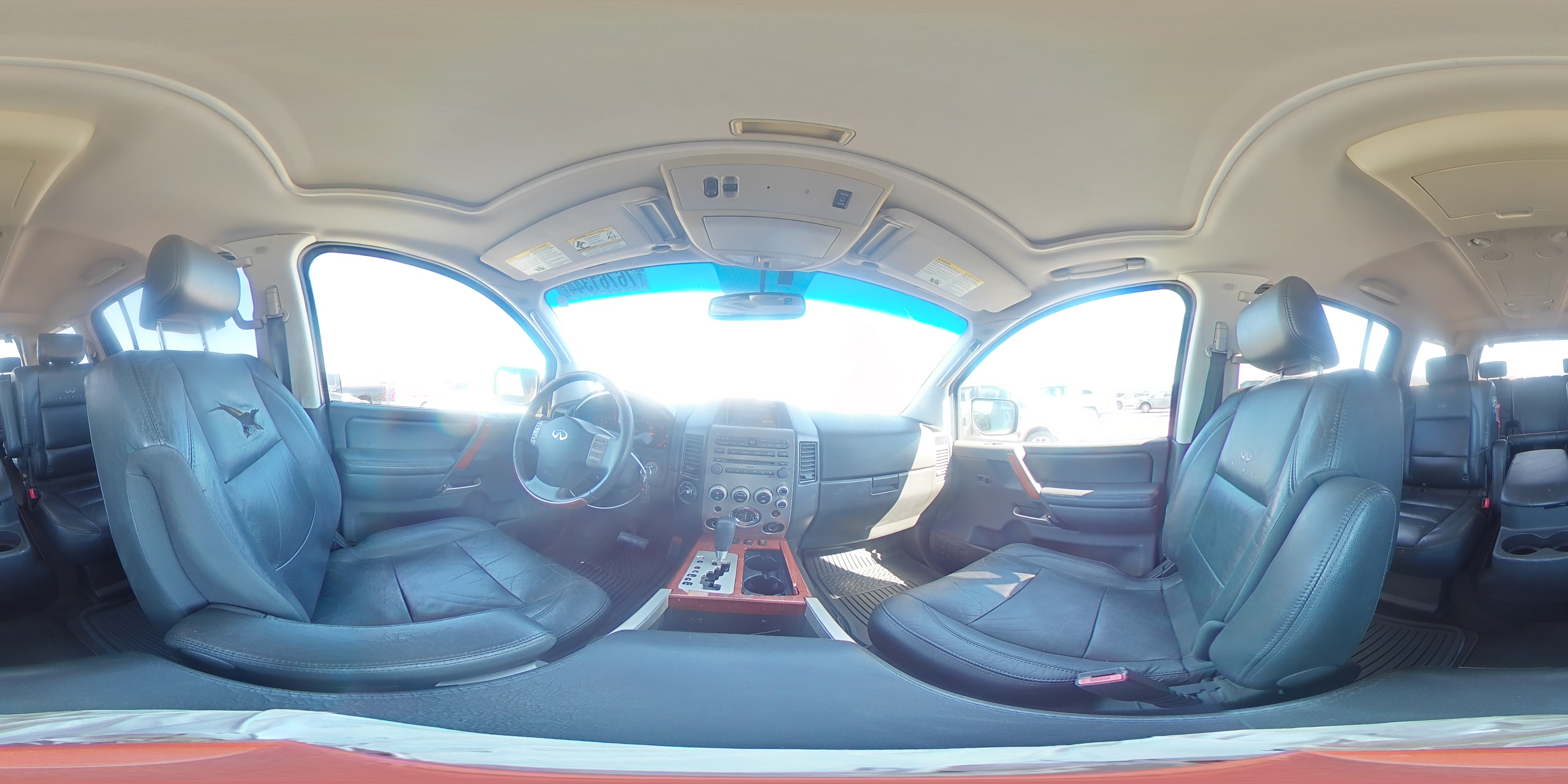 2006 Infiniti QX56 VIN 5N3AA08C36N804307 Copart auction photo, front end damage thumbnail 13