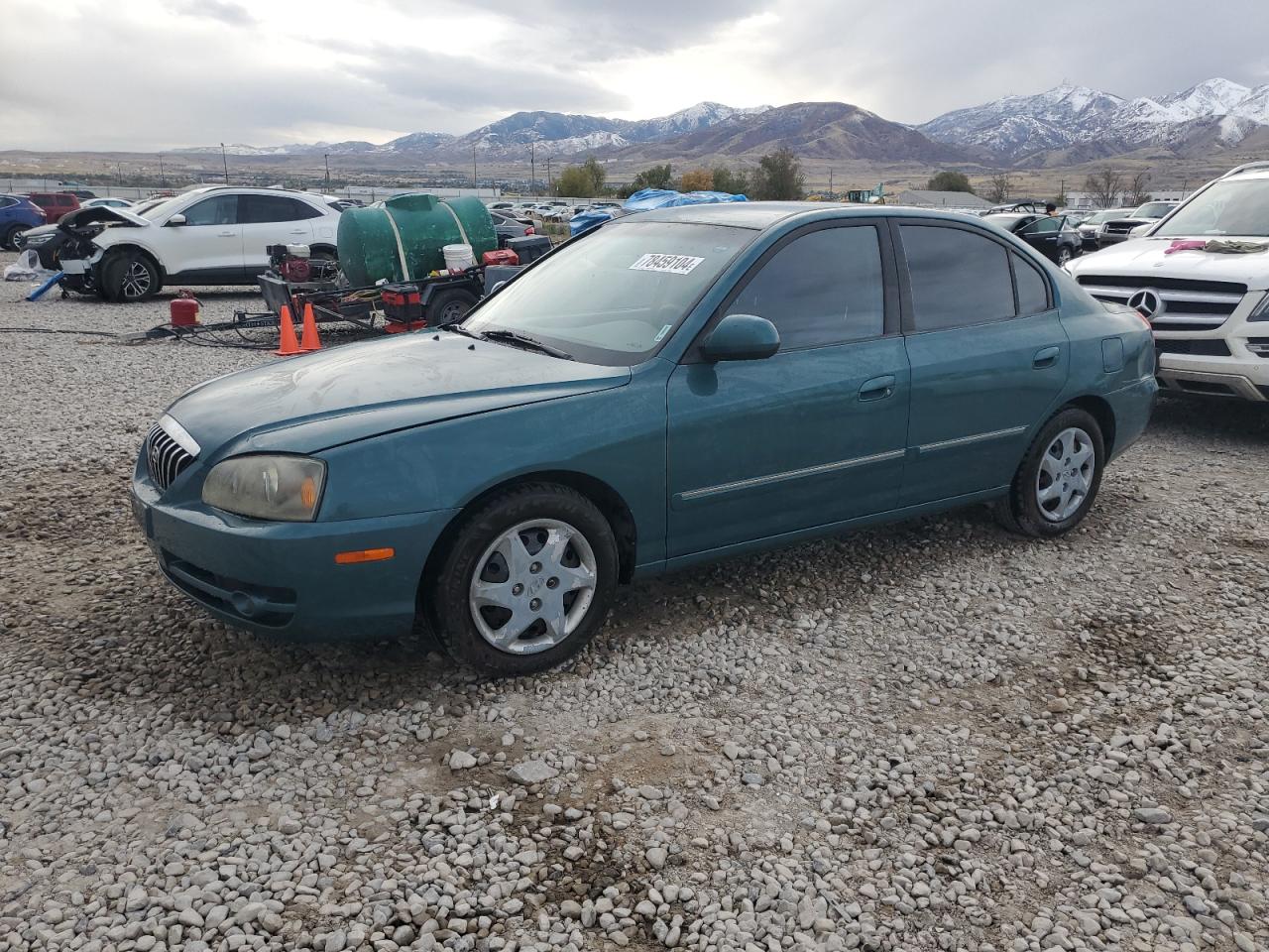 2006 Hyundai Elantra VIN KMHDN46D66U245743