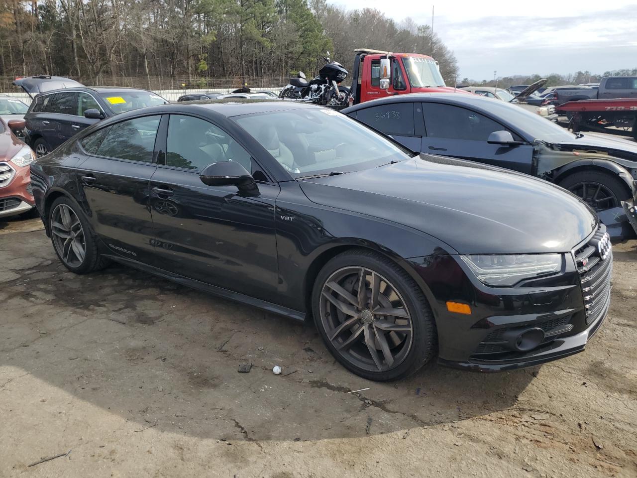 2016 Audi S7 VIN WAUW2AFC2GN110487 Copart auction photo, rear end damage thumbnail 4