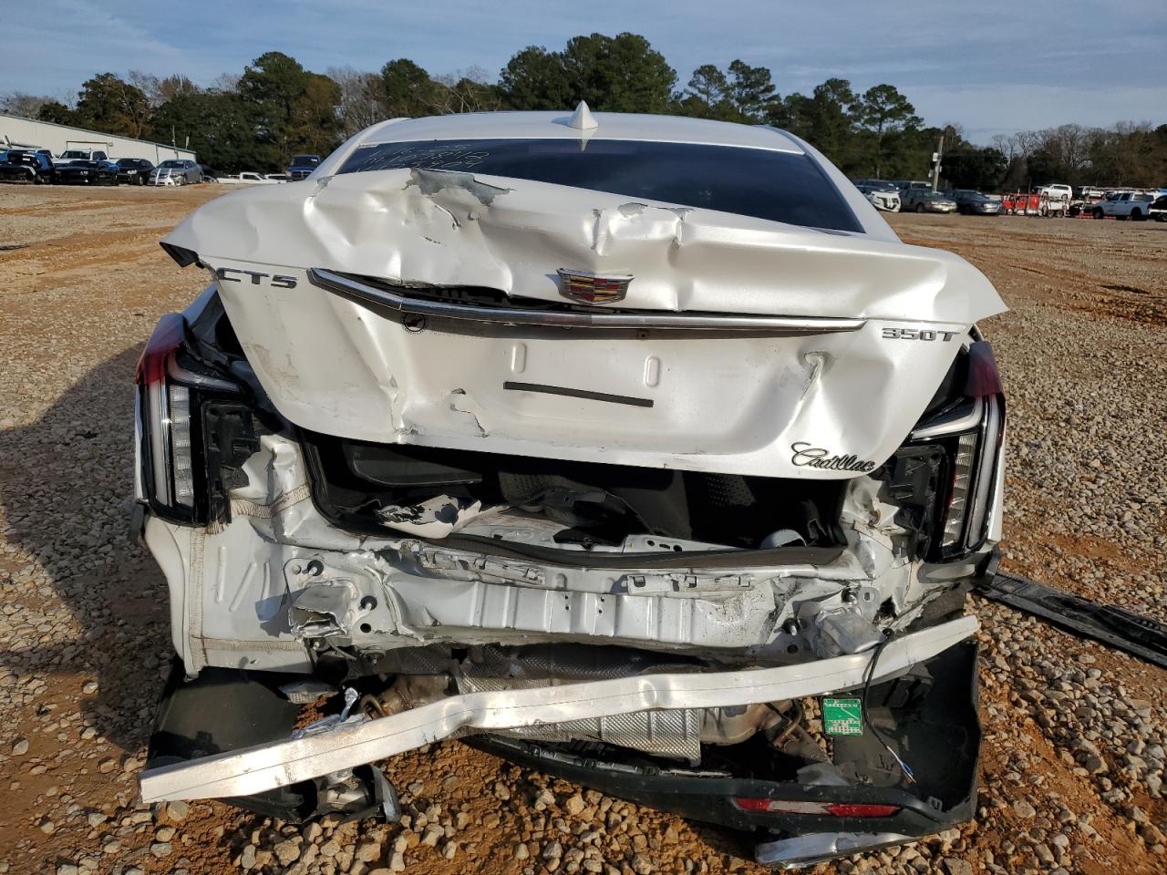2021 Cadillac CT5 VIN 1G6DN5RK2M0125904 Copart auction photo, rear end / front end damage thumbnail 6