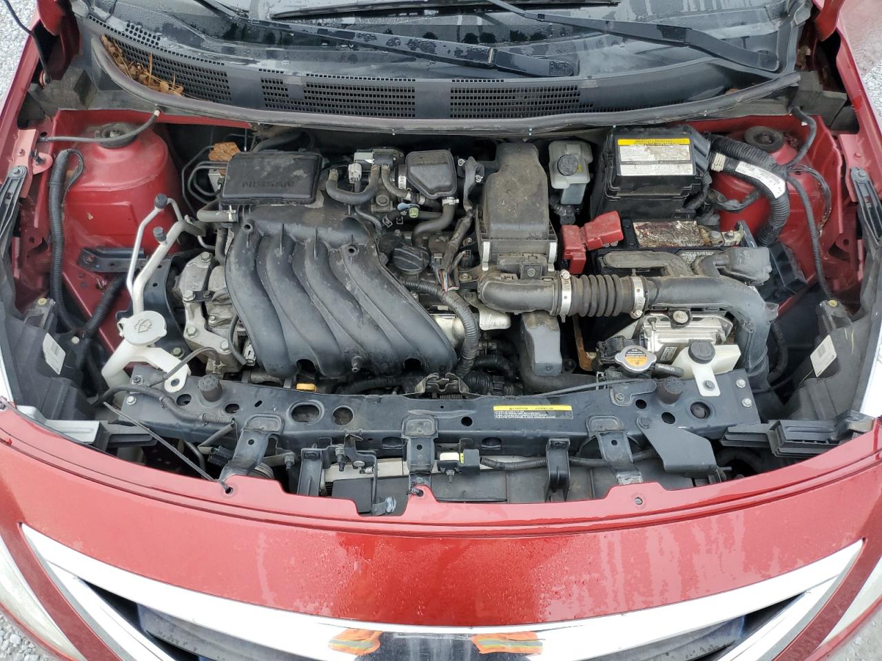2017 Nissan Versa VIN 3N1CN7AP6HL801598 Copart auction photo, side damage thumbnail 12