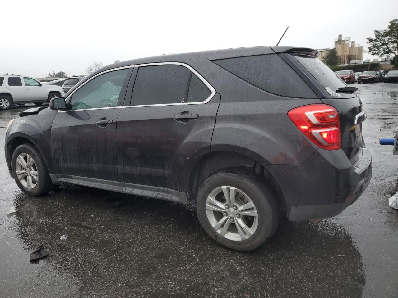 2016 Chevrolet Equinox VIN 2GNALBEK0G6222046 Copart auction photo, front end / side damage thumbnail 2