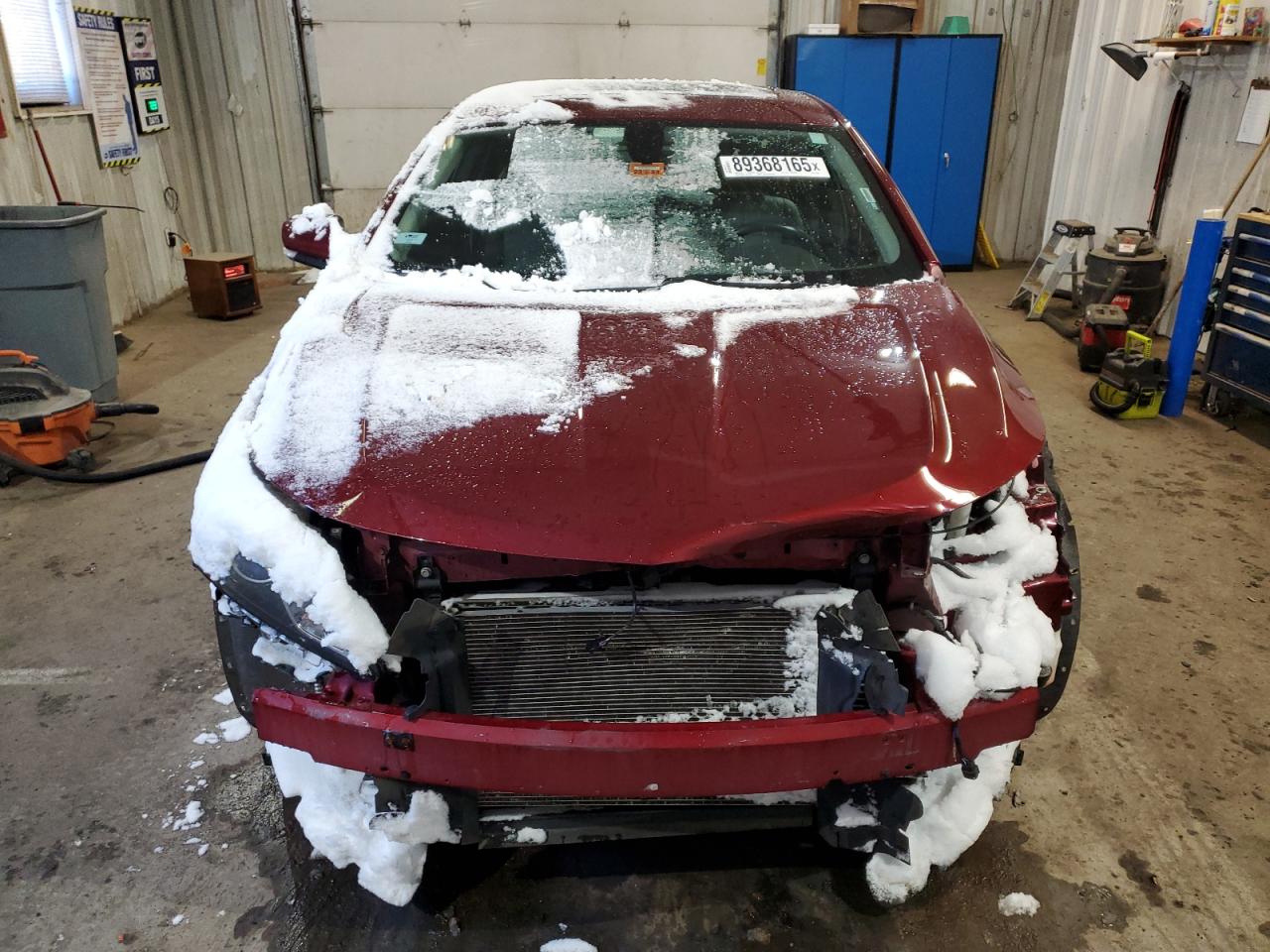 2017 Chevrolet Impala VIN 2G1105S33H9147058 Copart auction photo, front end / minor dent/scratches damage thumbnail 5