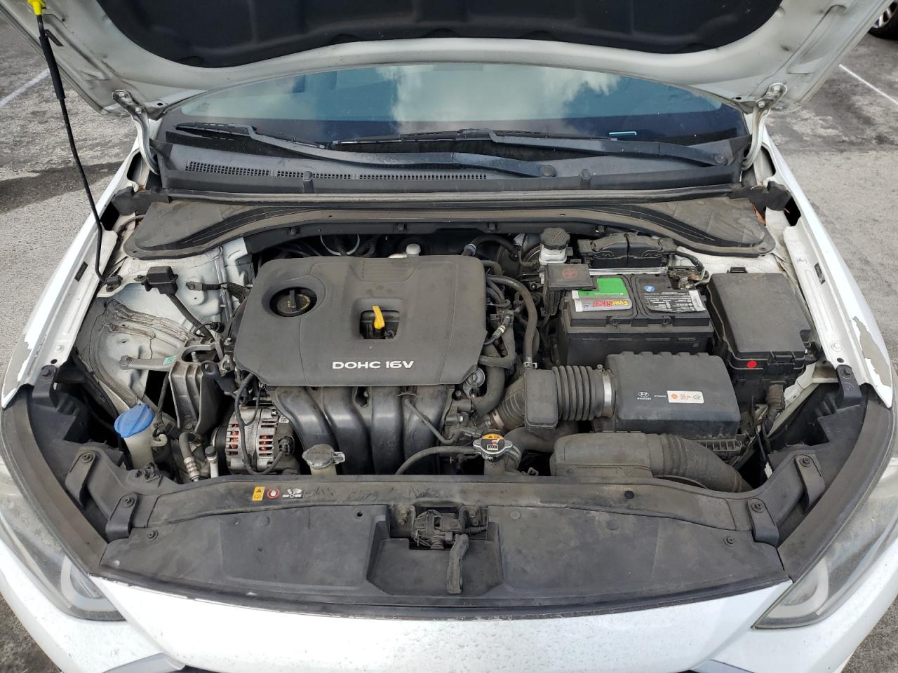 2017 Hyundai Elantra VIN 5NPD84LF5HH117640 Copart auction photo, side damage thumbnail 11