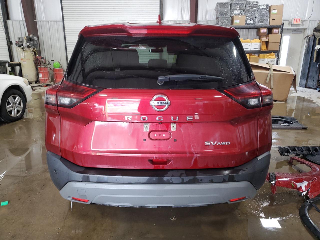 2021 Nissan Rogue VIN 5N1AT3BB4MC790849 Copart auction photo, front end damage thumbnail 6