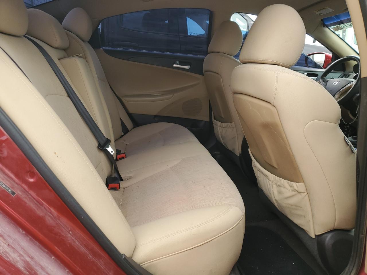 2013 Hyundai Sonata VIN 5NPEB4AC7DH765912 Copart auction photo, front end / side damage thumbnail 10