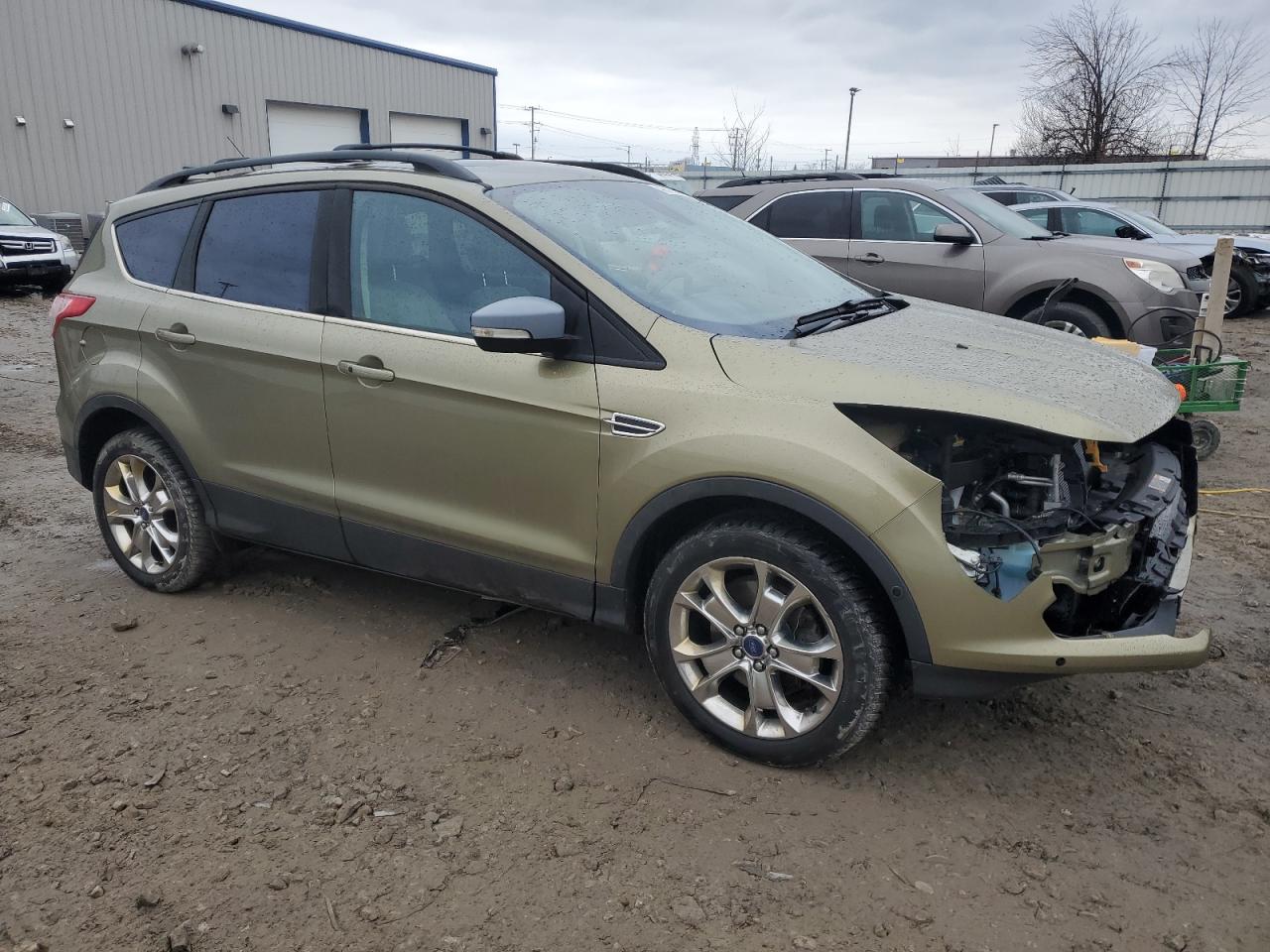2013 Ford Escape VIN 1FMCU9HX9DUB22471 Copart auction photo, front end damage thumbnail 4