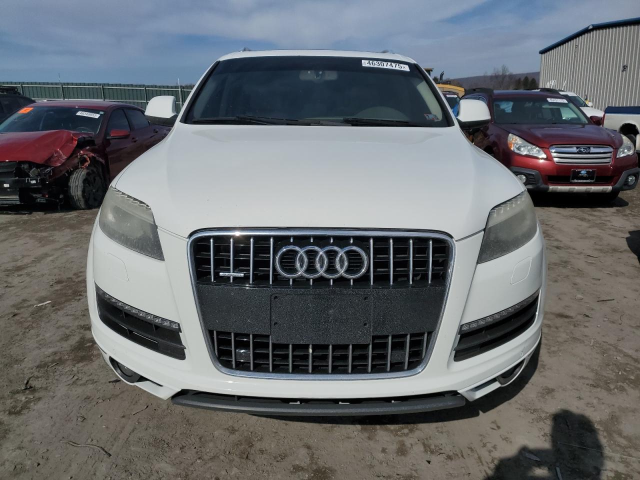 2014 Audi Q7 VIN WA1VMAFE9ED015917 Copart auction photo, rear end damage thumbnail 5
