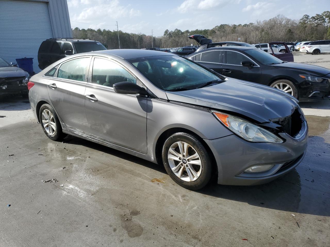 2013 Hyundai Sonata VIN 5NPEB4AC1DH729911 Copart auction photo, front end damage thumbnail 4