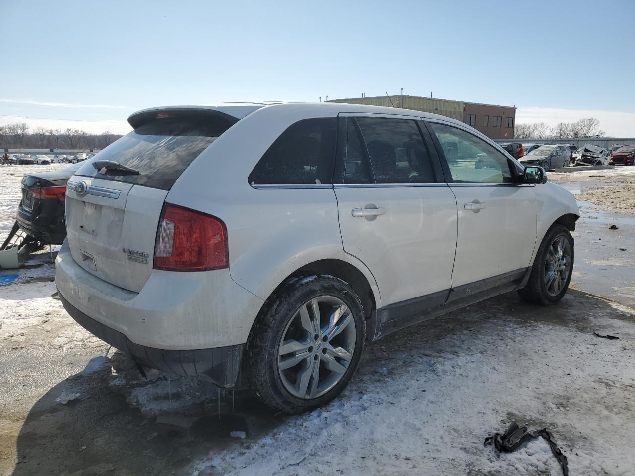 2013 Ford Edge VIN 2FMDK3K91DBA09895 Copart auction photo, front end damage thumbnail 3