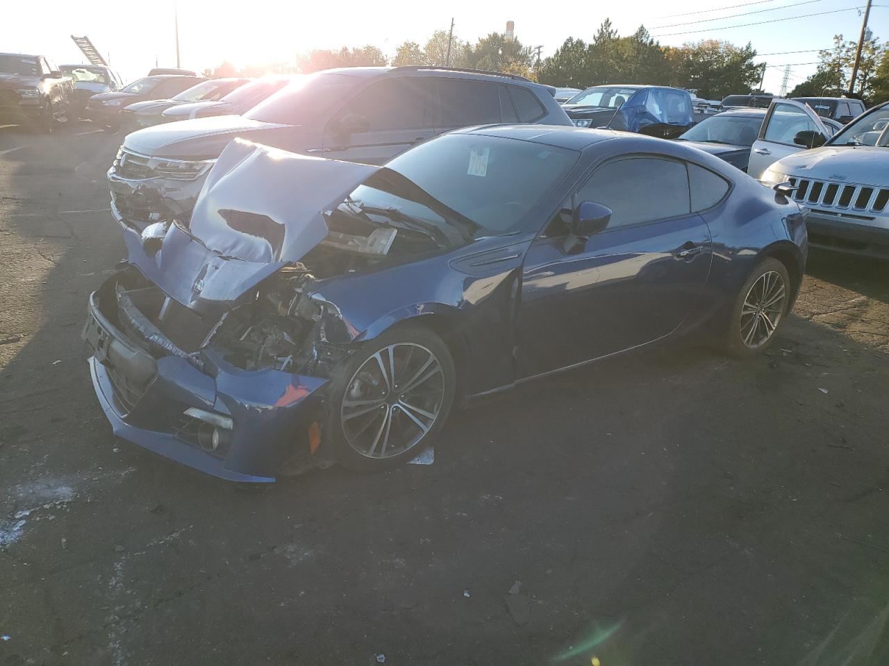 2013 Subaru BRZ VIN JF1ZCAC18D1608590