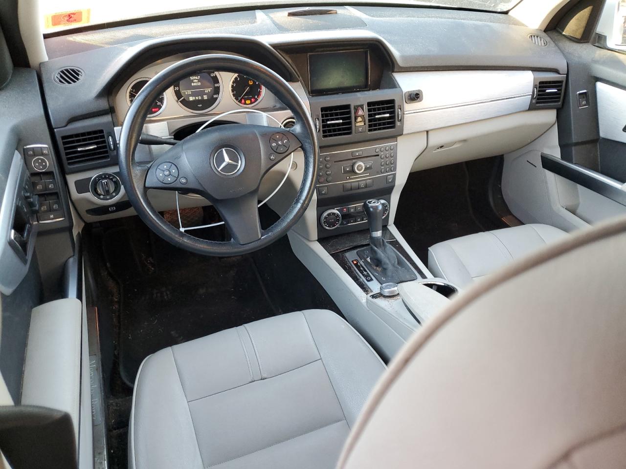 2010 Mercedes-Benz GLK-klasse VIN WDCGG8HB8AF262629 Copart auction photo, front end / side damage thumbnail 8