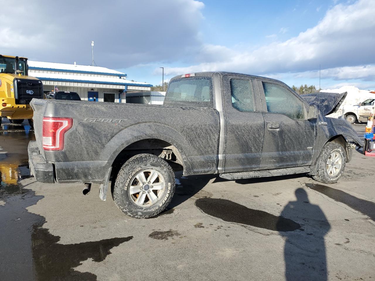 2015 Ford F-150 VIN 1FTEX1EP9FKE79531 Copart auction photo, front end / side damage thumbnail 3