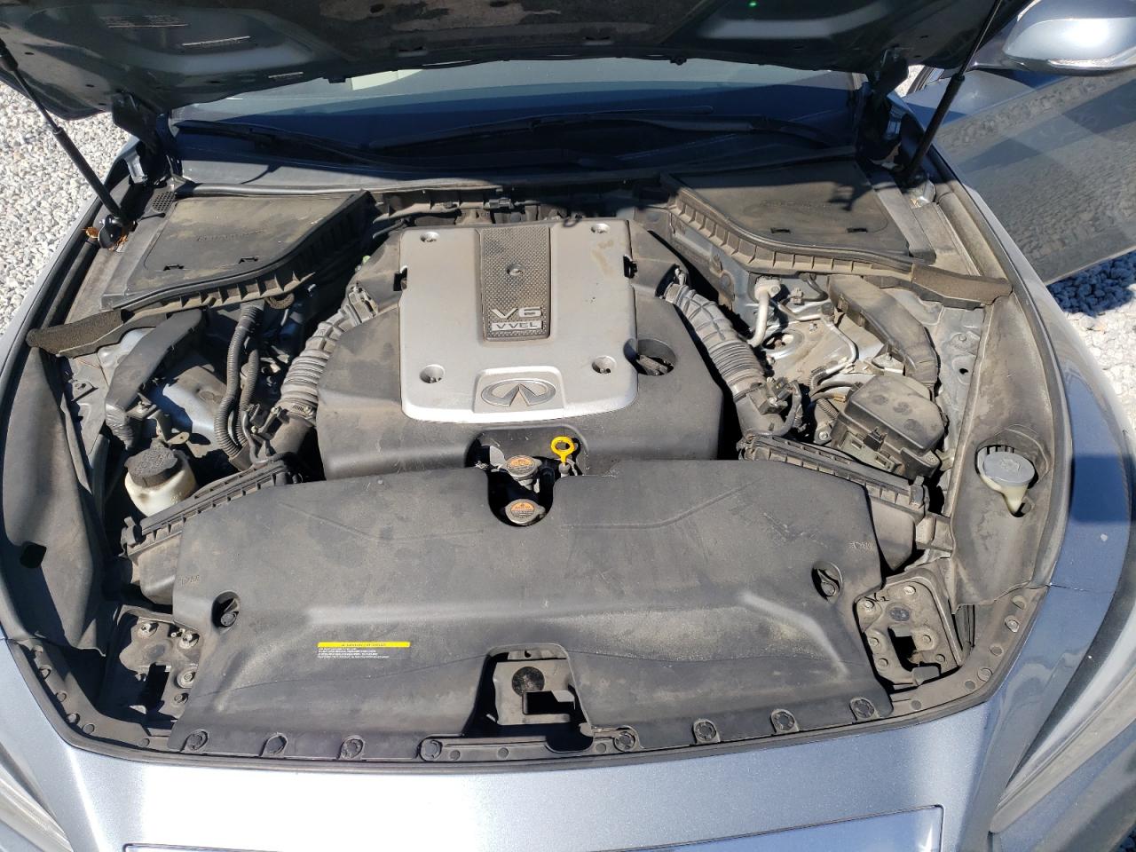 2014 Infiniti Q50 VIN JN1BV7AR1EM684110 Copart auction photo, rear end damage thumbnail 11