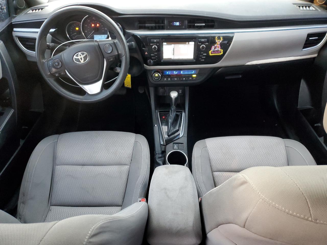2015 Toyota Corolla VIN 5YFBURHE9FP271252 Copart auction photo, front end damage thumbnail 8
