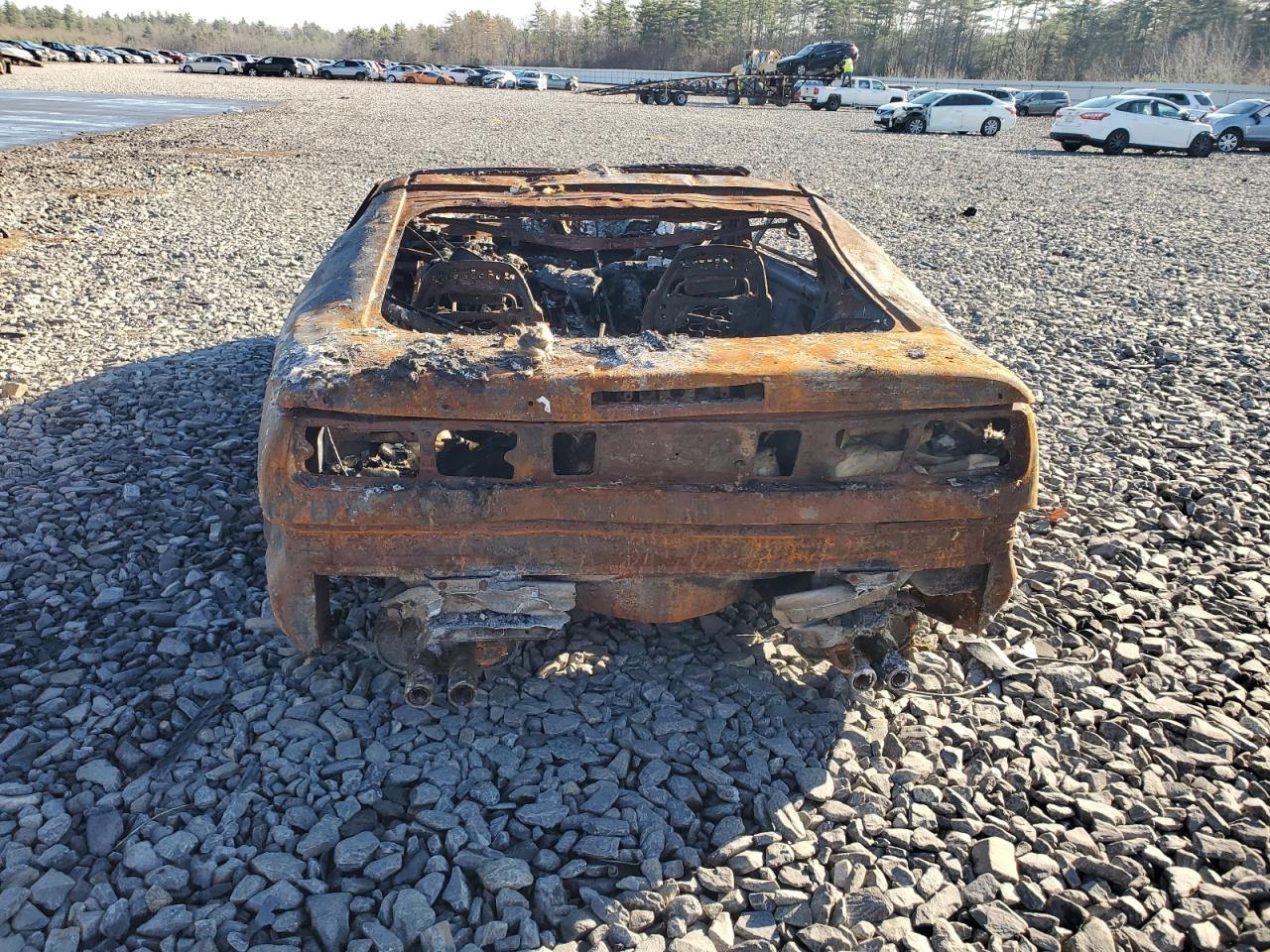 1993 Nissan 300ZX VIN JN1CZ24H3PX535293 Copart auction photo, burn / burn - engine damage thumbnail 6
