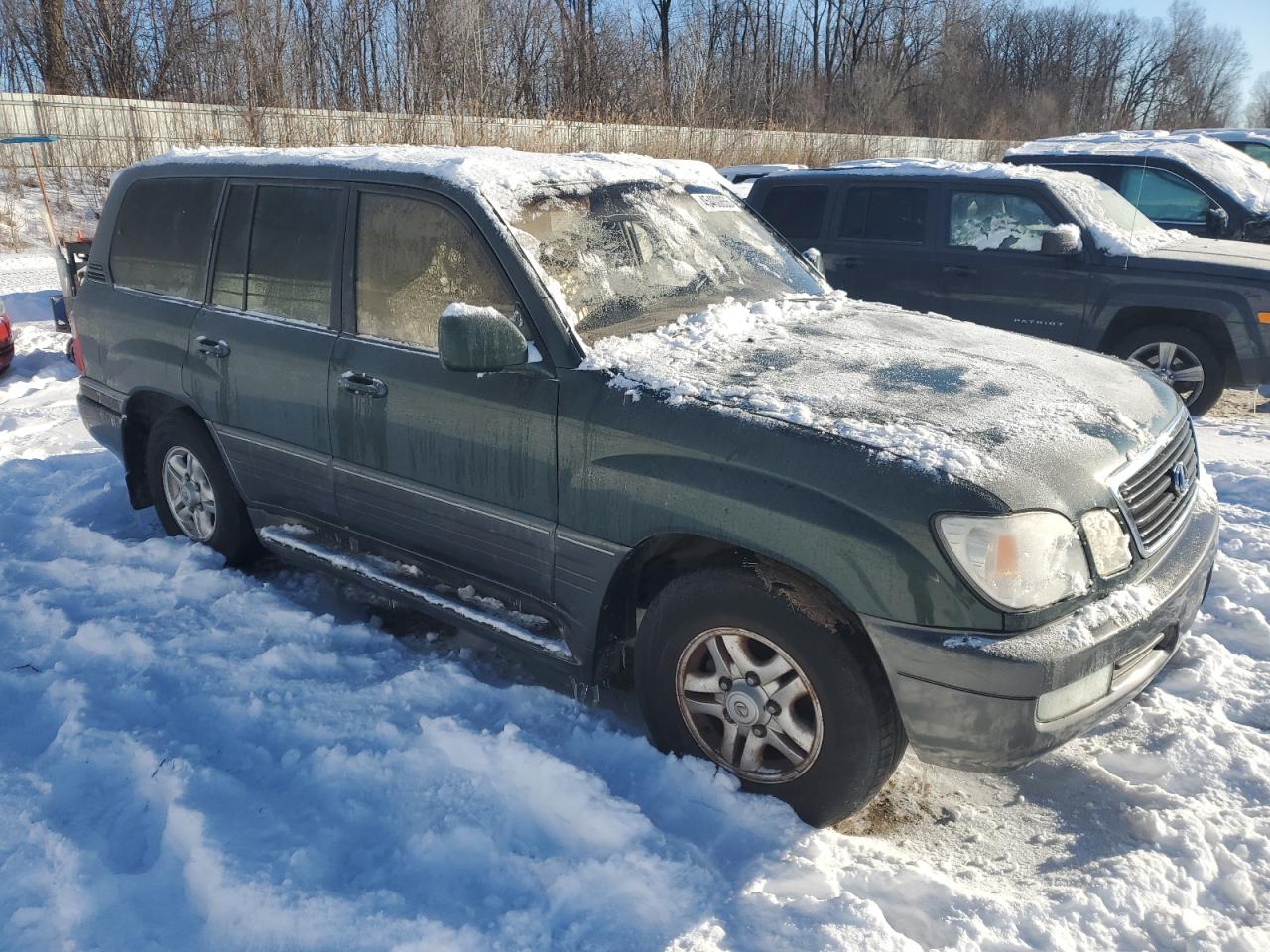 1998 Lexus LX VIN JT6HT00WXW0021467 Copart auction photo, mechanical damage thumbnail 4
