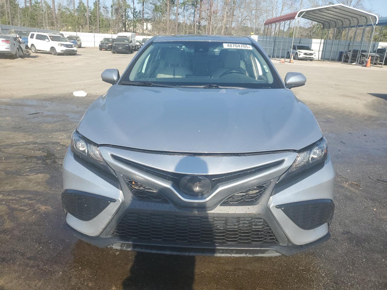 2021 Toyota Camry VIN 4T1G11AK2MU552935 Copart auction photo, rear end damage thumbnail 5
