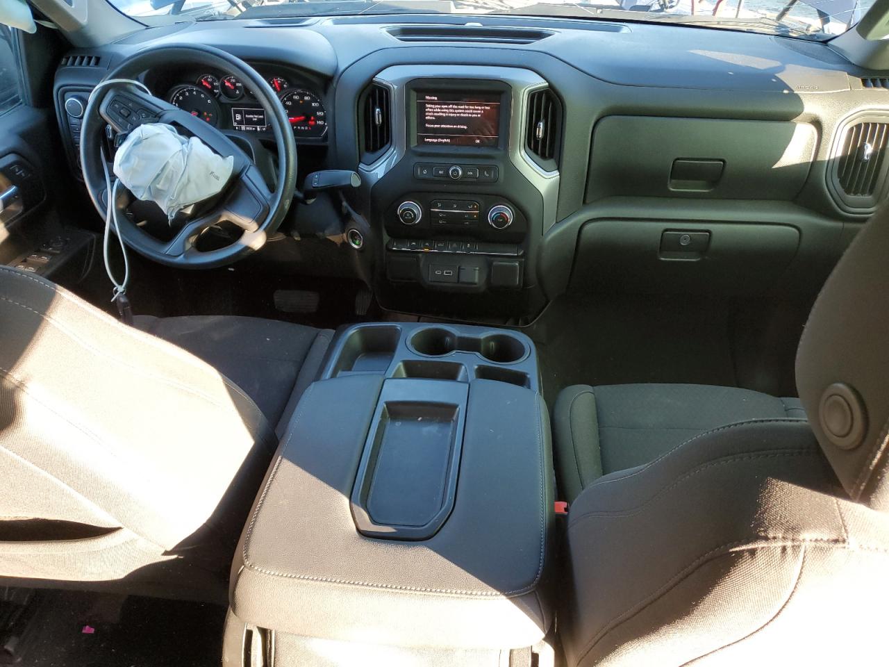 2022 Chevrolet Silverado VIN 3GCPDBEKXNG565609 Copart auction photo, mechanical / front end damage thumbnail 8