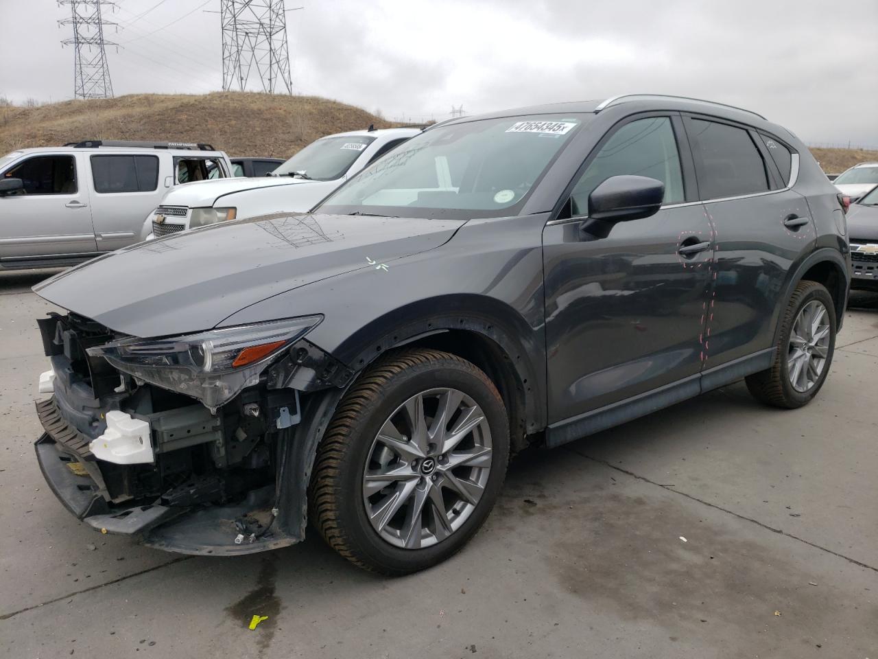 2021 Mazda CX-5 VIN JM3KFBDM0M1496117
