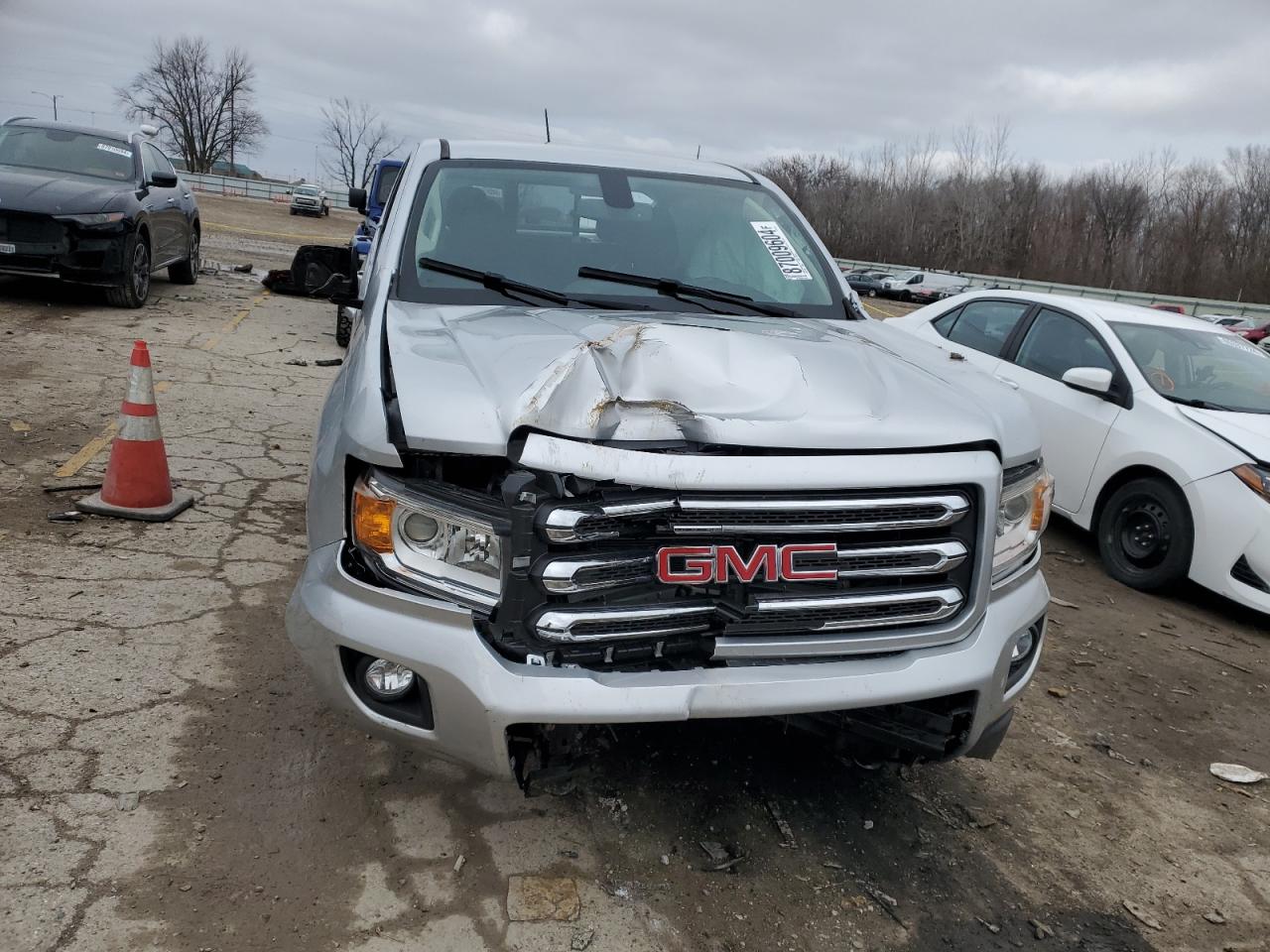 2016 GMC Canyon VIN 1GTG6CE32G1394199 Copart auction photo, front end damage thumbnail 5