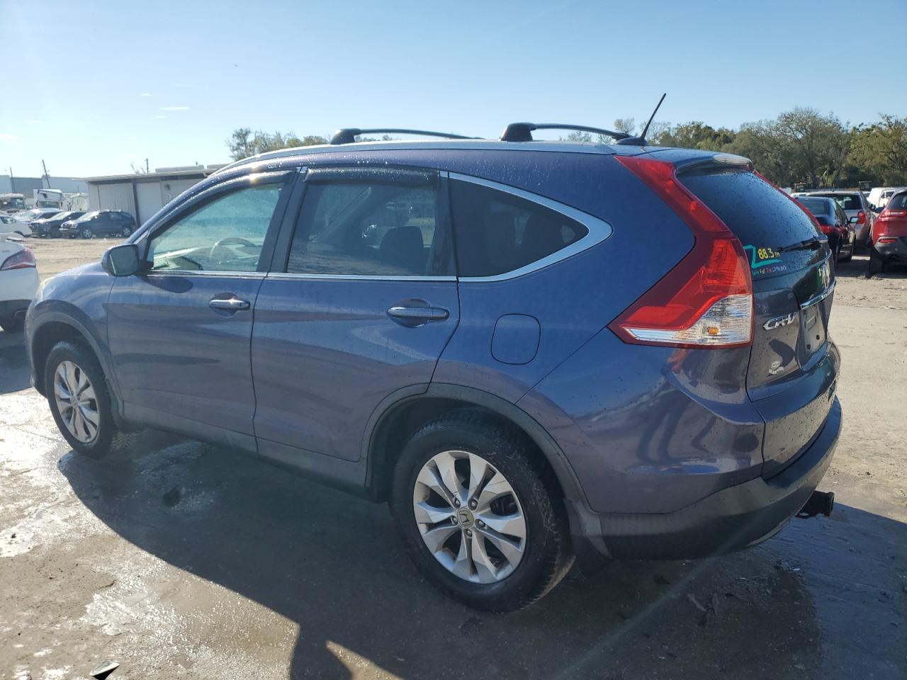 2013 Honda CR-V VIN 5J6RM3H7XDL031009 Copart auction photo, side damage thumbnail 2
