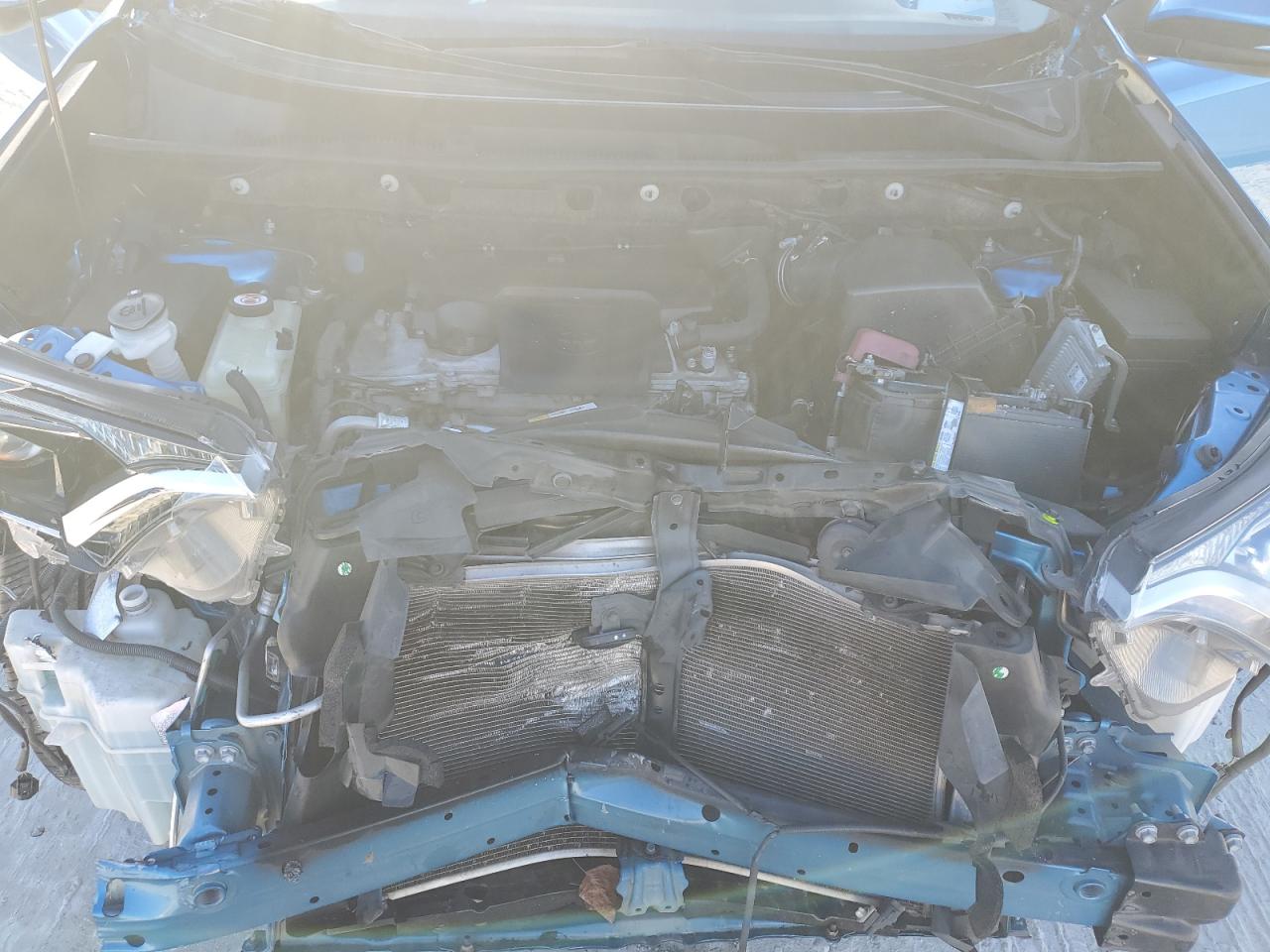 2017 Toyota RAV 4 VIN JTMWFREV8HJ116098 Copart auction photo, front end damage thumbnail 13