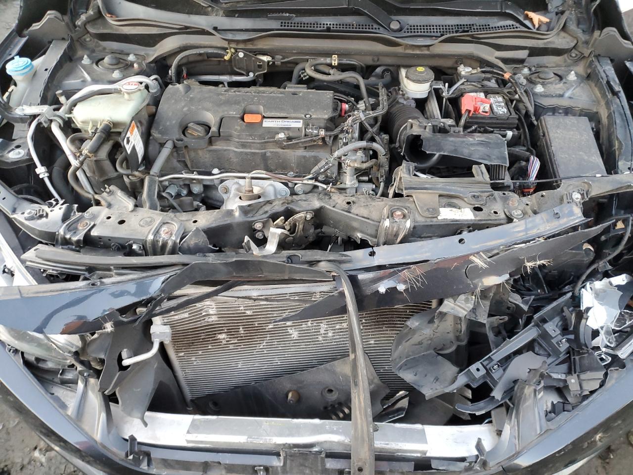 2018 Honda Civic VIN 2HGFC2F59JH533348 Copart auction photo, front end damage thumbnail 11