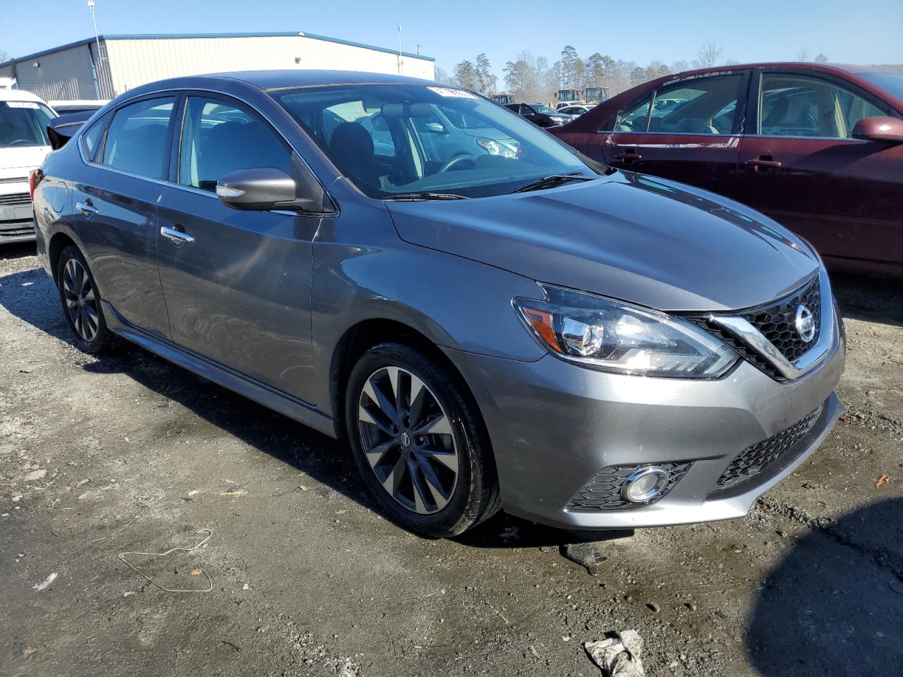 2017 Nissan Sentra VIN 3N1AB7AP4HY258884 Copart auction photo, rear end damage thumbnail 4