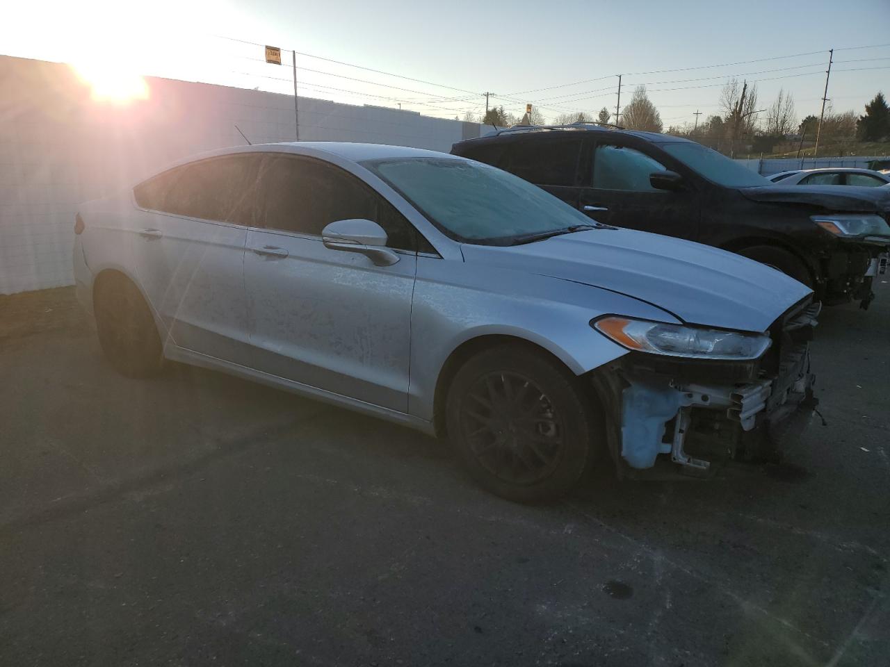 2015 Ford Fusion VIN 3FA6P0HD4FR100193 Copart auction photo, all over / front end damage thumbnail 4