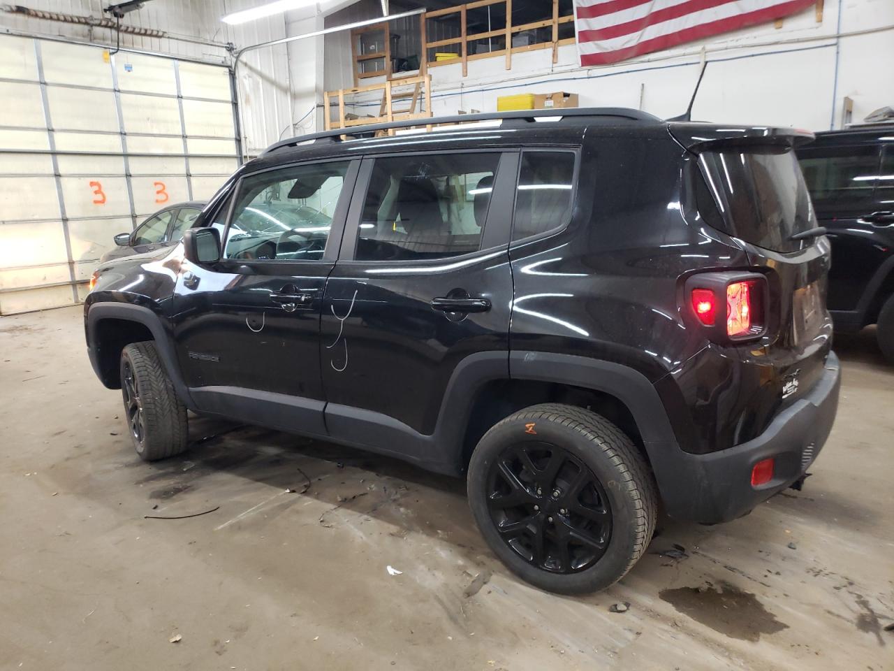 2020 Jeep Renegade VIN ZACNJBAB7LPL43205 Copart auction photo, front end / side damage thumbnail 2