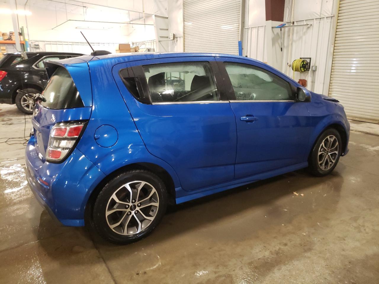 2018 Chevrolet Sonic VIN 1G1JD6SH3J4105391 Copart auction photo, front end damage thumbnail 3