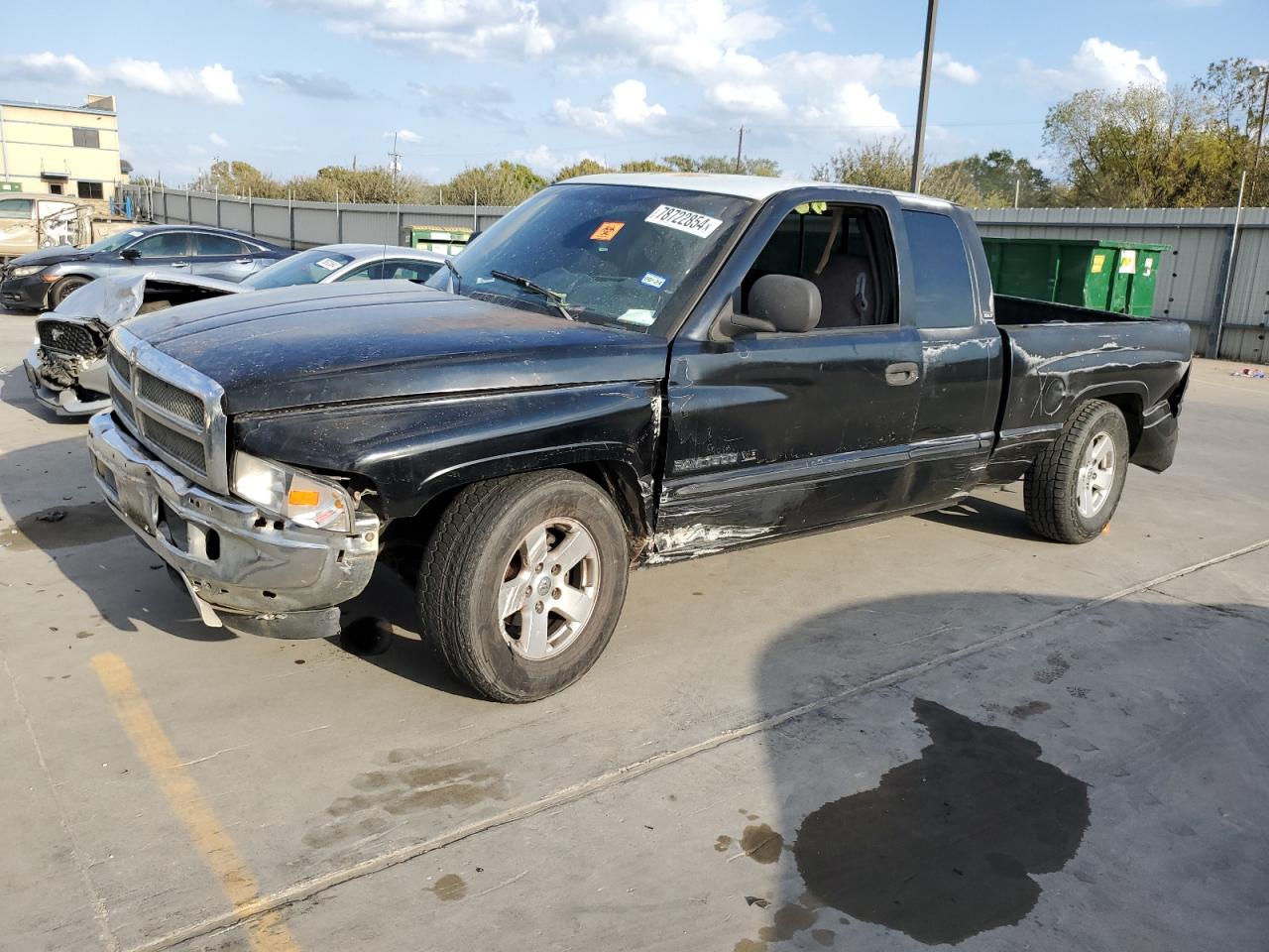 2000 Dodge RAM VIN 3B7HC13YXYG104164 - Copart auction photo