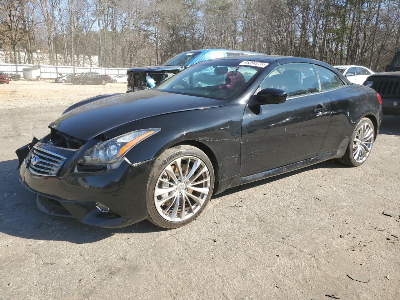 2012 Infiniti G VIN JN1CV6FE8CM202721