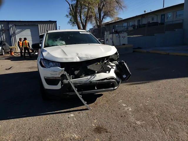 2019 Jeep Compass VIN 3C4NJCAB0KT726483 Copart auction photo, front end damage thumbnail 12
