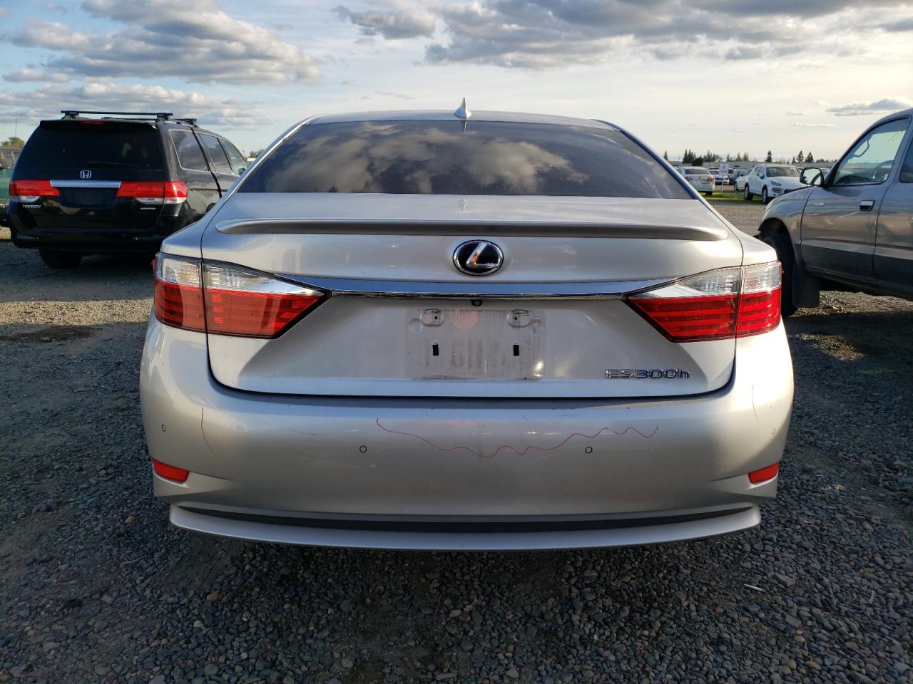 2015 Lexus ES VIN JTHBW1GG9F2096805 Copart auction photo, front end / side damage thumbnail 6