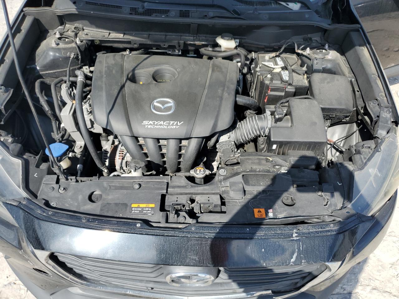 2016 Mazda CX-3 VIN JM1DKBC7XG0121516 Copart auction photo, front end damage thumbnail 12