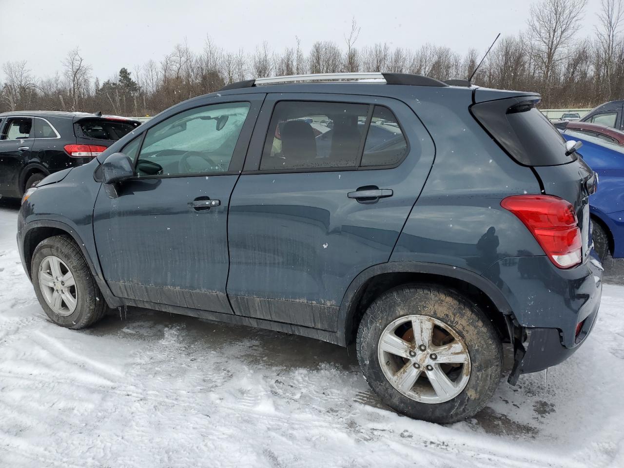 2021 Chevrolet Trax VIN KL7CJPSM7MB367343 Copart auction photo, all over damage thumbnail 2