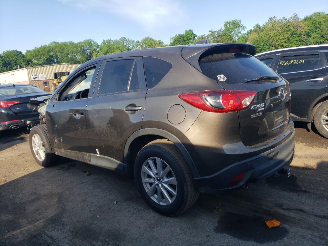 2016 Mazda CX-5 VIN JM3KE4CY7G0713241 Copart auction photo, front end / minor dent/scratches damage thumbnail 2