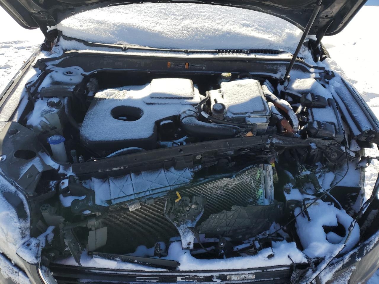 2017 Lincoln MKZ VIN 3LN6L5KU6HR636508 Copart auction photo, front end / rear end damage thumbnail 11