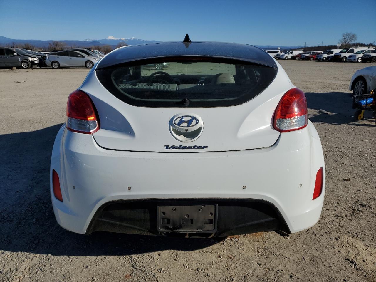 2013 Hyundai Veloster VIN KMHTC6ADXDU156629 Copart auction photo, side damage thumbnail 6